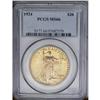 Image 3 : 	1924 $20 MS66 PCGS. A sharply struck specimen with sat 1924