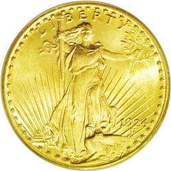 	1924 $20 MS67 ICG. A date that is rather easily locate 1924
