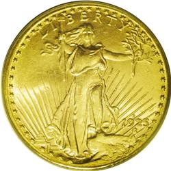 	1925-S $20 MS62 PCGS. This is an extremely important o 1925-S