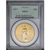 Image 1 : 	1927 $20 MS64 PCGS. Deep apricot toning enriches the o 1927