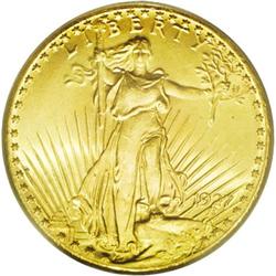 	1927 $20 MS66 PCGS. An impressive Gem quality example 1927