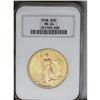 Image 1 : 	1928 $20 MS64 NGC. Potent yellow-gold luster dazzles t 1928