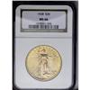 Image 3 : 	1928 $20 MS66 NGC. A lustrous Premium Gem presentation 1928