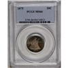 Image 3 : 	1875 20C MS66 PCGS. Each side is deeply toned in mottl 1875