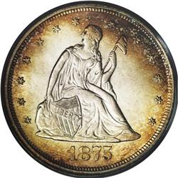 	1875-S 20C MS66 PCGS. A lovely Premium Gem example of 1875-S