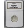 Image 3 : 	1875 20C Cameo PR65 Cameo NGC. Moderately frosted moti 1875
