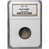 Image 3 : 	1877 20C PR65 Cameo NGC. The 1877 proof only twenty ce 1877