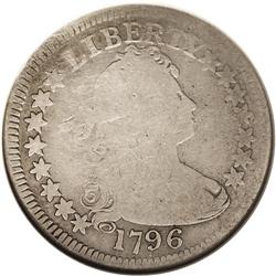 	1796 25C --Damaged--ANACS. Fair 2 Details. B-1, R.5. Th 1796