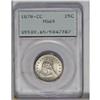 Image 3 : 	1878-CC 25C MS65 PCGS. The 1876-CC and 1877-CC issues 1878-CC