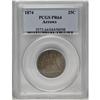 Image 3 : 	1874 25C Arrows PR64 PCGS. A scarce two-year proof typ 1874