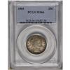 Image 3 : 	1901 25C MS66 PCGS. Splashes of reddish-gray and golde 1901