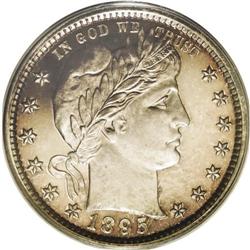 	1895 25C PR65 Cameo PCGS. This is an important opportu 1895