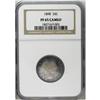 Image 3 : 	1898 25C PR65 Cameo NGC. The light centers are coated 1898