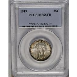 	1919 25C MS65 Full Head PCGS. The 1919 is one of the m 1919
