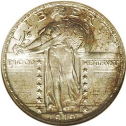 	1919 25C MS66 Full Head NGC. The 1919 appears to be a 1919