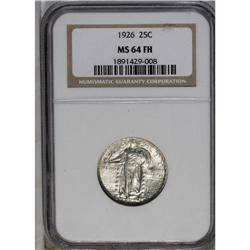 	1926 25C MS64 Full Head NGC. A few specks of charcoal 1926