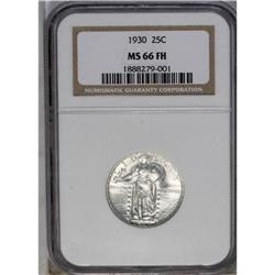 	1930 25C MS66 Full Head NGC. This boldly struck beauty 1930
