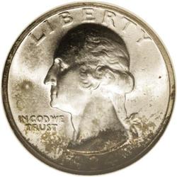 	1934-D 25C Medium Motto MS66 NGC. Mottled, deep, reddi 1934-D