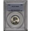 Image 1 : 	1946 25C MS66 PCGS. A brilliant example with lustrous 1946