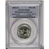 Image 1 : 	2004-D 25C Wisconsin Extra Leaf Low MS65 PCGS, brillia 2004-D