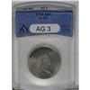Image 1 : 	1794 50C AG3 ANACS. O-101, R.4. This dove-gray example 1794