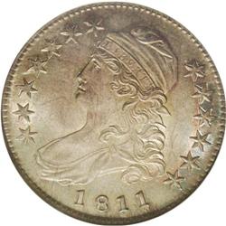 	1811 50C Small 8 MS65 NGC. O-110, R.1. The variety is 1811