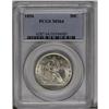 Image 1 : 	1856 50C MS64 PCGS. Untoned with a bright sheen that i 1856