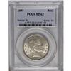 Image 1 : 	1897 50C MS62 PCGS. Delicate golden-gray coloration fa 1897