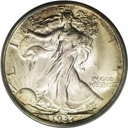 	1937-S 50C MS66 PCGS. Sharply struck with impressively 1937-S