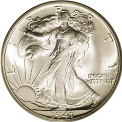 	1941-S 50C MS66 PCGS. The 1941-S has long been recogni 1941-S