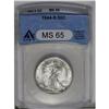 	1944-S 50C MS65 ANACS. Large S. A beautiful Gem that h 1944-S