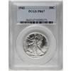 Image 1 : 	1942 50C PR67 PCGS. A remarkable Superb Gem with brill 1942