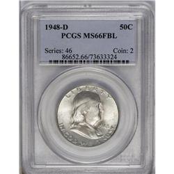 	1948-D 50C MS66 Full Bell Lines PCGS. Both sides of th 1948-D