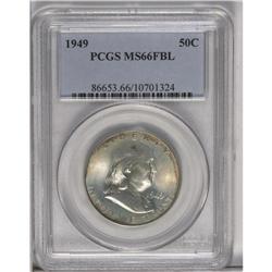 	1949 50C MS66 Full Bell Lines PCGS. Lustrous with a go 1949