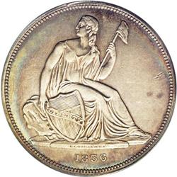 	1836 PS$1 Name on Base, Judd-60 Original, Pollock-65, 1836