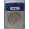Image 3 : 	1858 S$1 PR62 ANACS. The 1858 is the sole proof-only d 1858