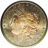 	1878-CC S$1 MS65 ANACS. Splashes of sea-green and oran 1878-CC