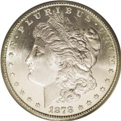 	1878-CC S$1 MS65 Prooflike PCGS. Fewer than 2,000 Proo 1878-CC