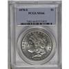 	1878-S S$1 MS66 PCGS. Virtually untoned surfaces exhib 1878-S