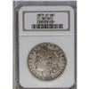 	1879-CC S$1 XF40 NGC. A nicely detailed cream-gray exa 1879-CC