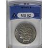 Image 3 : 	1879-CC S$1 MS62 ANACS. This is the Normal Mintmark va 1879-CC