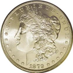 	1879-O S$1 MS65 PCGS. The average 1879-O is heavily ab 1879-O