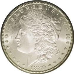 	1880-CC S$1 MS66 PCGS. This example is a beautiful Pre 1880-CC