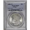 Image 3 : 	1880-CC S$1 8 Over High 7 MS66 PCGS. VAM-5. Top 100 Va 1880-CC