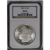 Image 1 : 	1881-CC S$1 MS66 NGC. This outstanding Premium Gem has 1881-CC