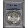 	1881-CC S$1 MS66 PCGS. This lovely Carson City dollar 1881-CC