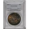 	1881-S S$1 MS66 PCGS. Ebullient orange-gold and electr 1881-S