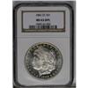 Image 1 : 	1882-CC S$1 MS63 Deep Prooflike NGC. A fully brilliant 1882-CC