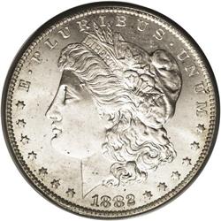	1882-O S$1 MS65 Deep Mirror Prooflike PCGS. This date 1882-O
