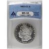 Image 1 : 	1883-CC S$1 MS65 Cameo Deep Mirror Prooflike ANACS. Ic 1883-CC